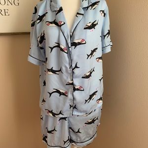 Shark Pajama Set